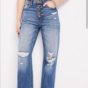 Kancan high rise 90s Jean